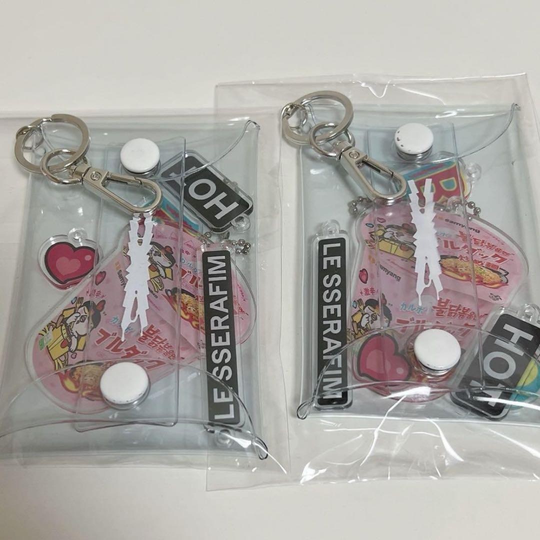 Le Sserafim Popup Admission Bonus Key Chain 2 Pieces | eBay