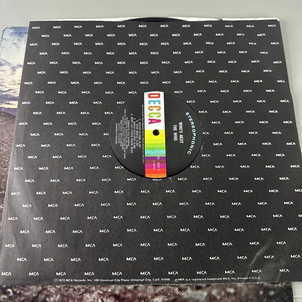 The Who – Who’s Next – 1971 Decca – DL 79182 Vinyl Record LP - Image 3 of 3