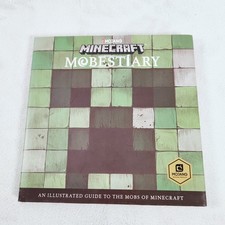 Minecraft Mobestiary Official Guide Hardcover Mojang Illustrated Mob Book Creepe