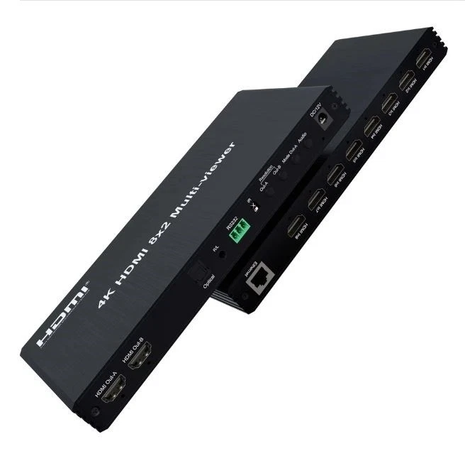 4K 60hz 8x2 HDMI Multiviewer 2x1 4x1 5x1 6x1 8x1 Seamless Switch with Audio PIP - Image 4 of 4