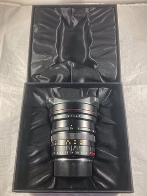 TOP MINT & VERY RARE Leica Summilux-M 21mm f/1.4 ASPH, Boxed, papers - Photo 1/4