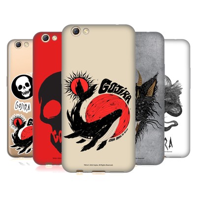 OFFICIAL GOJIRA GRAPHICS SOFT GEL CASE FOR OPPO PHONES