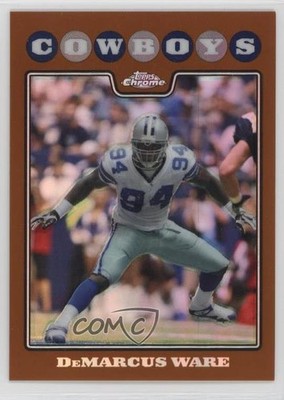 2008 Topps Chrome Copper Refractor /425 DeMarcus Ware #TC112 HOF 0r4