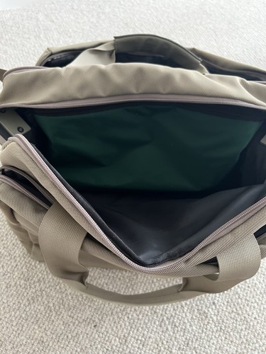 Mandarina Duck Carry-on Bag. Taupe with Removable Shoulder Strap - Picture 7 of 16
