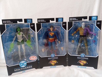 McFarlane DC Multiverse Superman Metamorpho Jade Platinum Edition Figure Lot