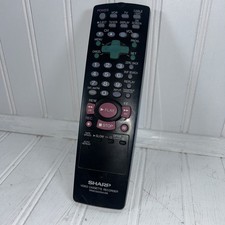 Sharp RRMCG0235AJSB VCR Remote Control Tested