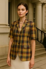 Basler Vintage blazer 90s Rare multicolored blazer , GB 18 ,