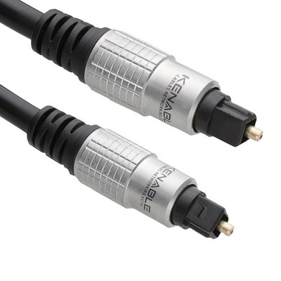 1.5m Pure Tos Link Toslink Optisches Digital Audio Kabel HQ 6mm Kabel [008792]
