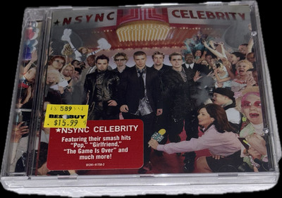 FACTORY SEALED 2001 Celebrity by *NSYNC CD NEW