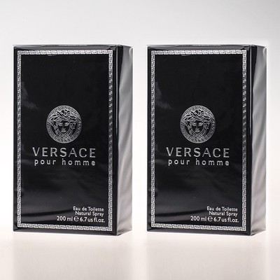 2x Versace pour Homme EDT 200ml