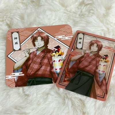 Gin Tama Kamui Suipara Coaster Clear Card