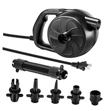 Electric Air Pump High Power Air Pump Inflator & Deflator Valve with 5 300W