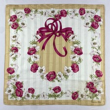 Vintage Christian Dior Handkerchief Pocket Square Bandana Neckerchief