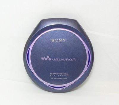 Sony DEJ825 Walkman - Portable CD Player - Navy Blue (D-EJ825/LM