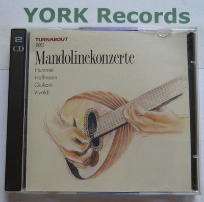 MANDOLINEKONZERTE - Hummel Hoffmann Giuliani Vivaldi - Ex Con 2 CD Set Turnabout