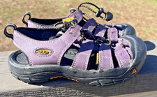 Keen Newport H2 Women Purple Waterproof Hiking Sport Sandals Bungee sz 2