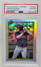 2020 Bowman Chrome 1990 Version Refractor JARRED KELENIC RC CARD PSA 10 GEM MINT