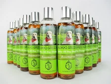 Lot of 12 Rosemary Essential Oil + Olive Oil Hair Loss Dog Shampoo 8oz Dry Skin
