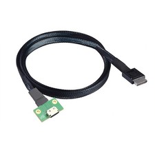 PCIE Oculink SFF 8611 4I 42P to SFF-8612 4I mother server hconversion line