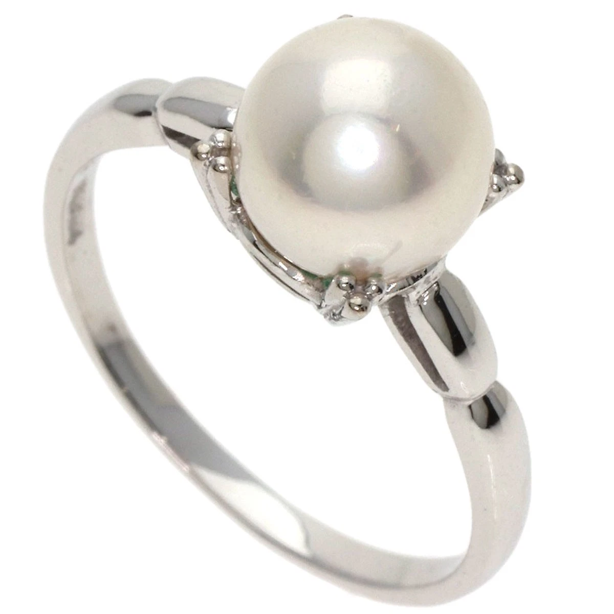 Mikimoto Pearl Ring White Gold Fine Rings for sale | eBay