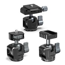 Ball Head w/ Arca Cold Shoe Mount 1/4" for Camera Cell Phone 360 Rotation US
