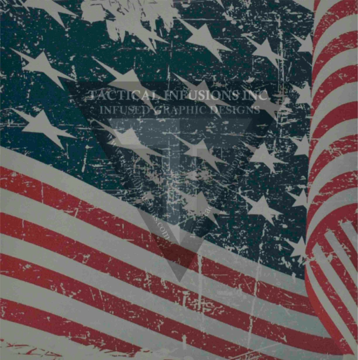 Kydex Infused Full Color Flag/Don't Tread Print Sheet - 11 7/8" X 7 7/8" For Holsters