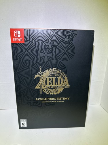 Nintendo Switch Legend of Zelda Tears of the Kingdom Collector's Edition IN HAND - Picture 1 of 7