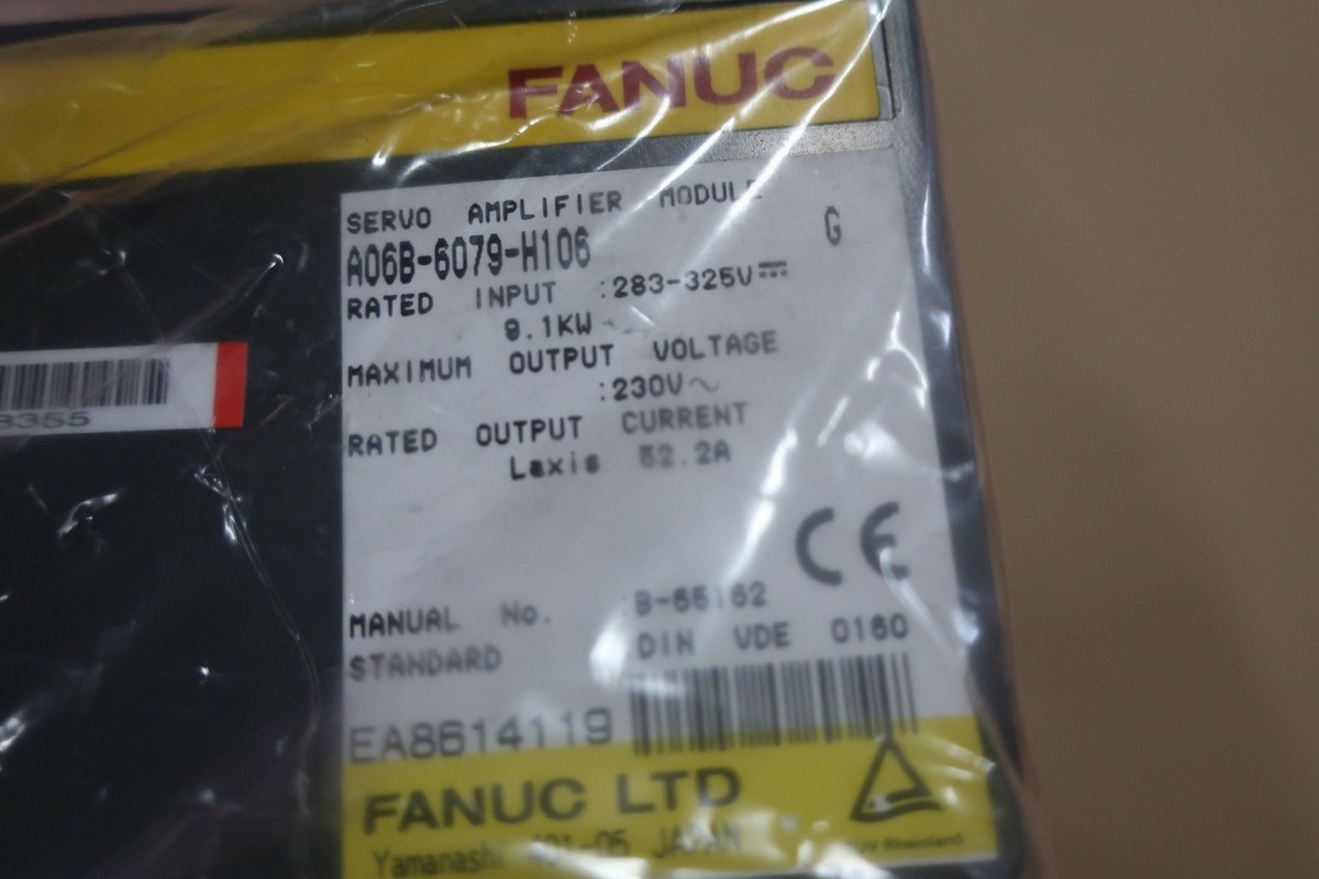 Fanuc A06B-6079-H106 Servo Amp Module | eBay Fanuc A06B-6079-H106 Servo Amp Module | eBay