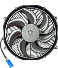 SPAL 30107328 16" 12 Volt SBL Brushless 500 Watt Flush Mount 2433 cfm 42 Amp
