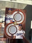 2025 Topps Tribute - Mookie Betts and Shohei Ohtani TPDR BO /25 Dual Game Used