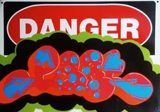 PARTONE METAL SIGN Street Art Graffiti SEEN/COPE2/CES/SHAME125/BLADE/RD357/TAKI