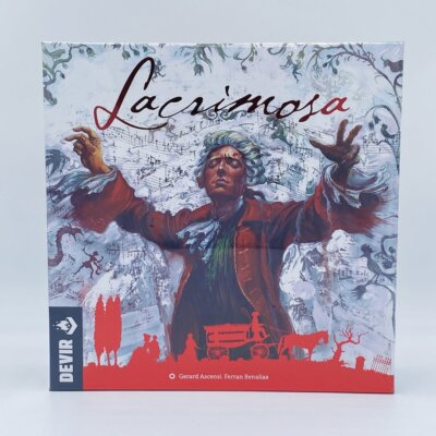 Lacrimosa | Finish Mozart's Masterpiece | English Boardgame | Devir Games