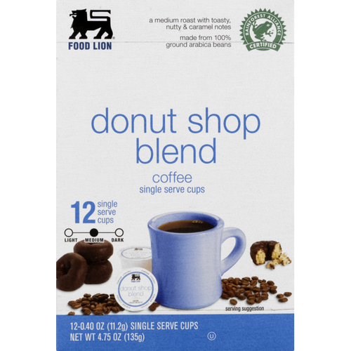 Food Lion Donut Shop Blend Coffee 