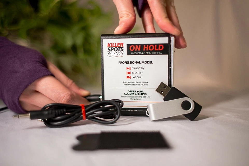 On Hold Messaging Player Pro II. w/ 2-minute custom greeting. - Image 4 of 4