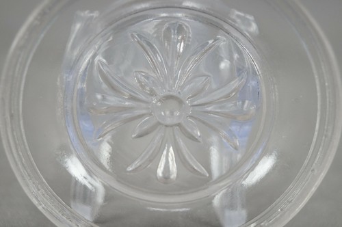 EAPG Lacy Period Center Cross 3 Inch Flint Glass Cup Plate C. 1830-1850s - Picture 3 of 8
