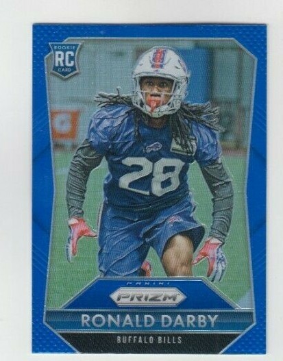 Ronald Darby 2015 PANINI PRIZM BLUE ROOKIE PRIZM #279 BUFFALO