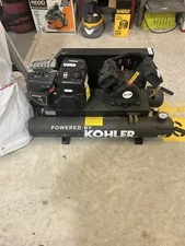 HPDAVV 6.5HP 125psi 11.6cfm Gas-Driven Portable Air Compressor