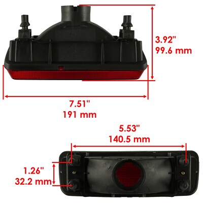 Tail Light Assembly For Kawasaki Brute Force 750 KVF750 4x4i EPS