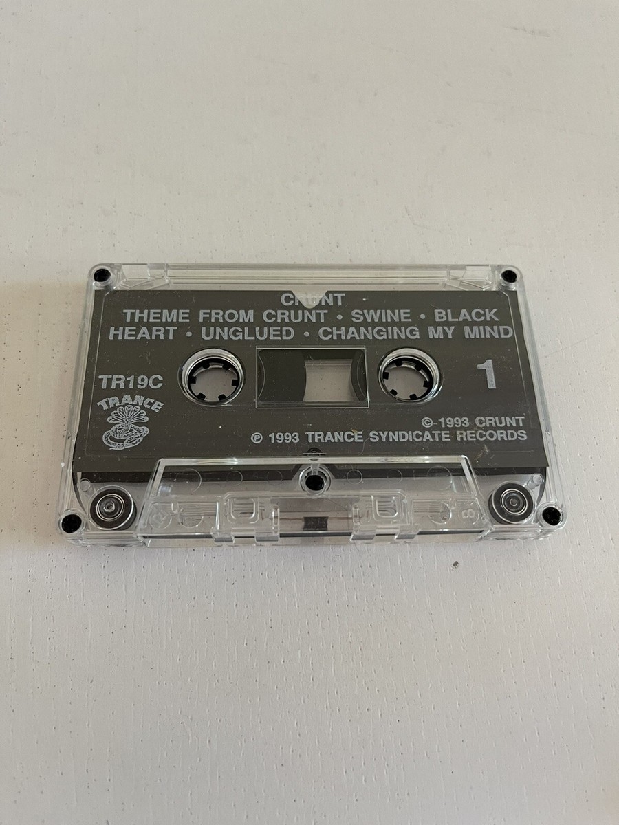 Crunt Cassette Tested Works Trance Syndicate Records - Tape