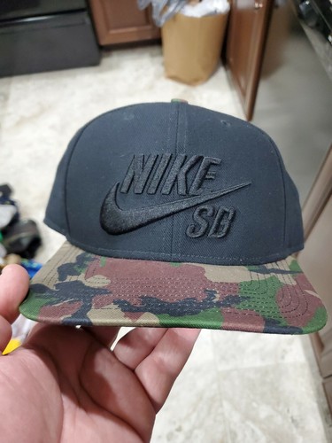 Nike SB Camo Hat Skateboard Camouflage 
