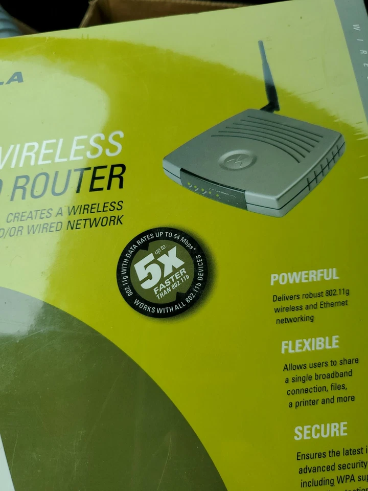 Motorola WR850G 802.11g Wireless Broadband Router NEW - Image 2 of 4