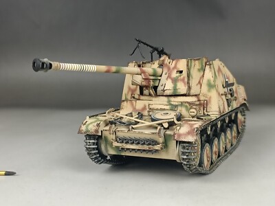 1/35 Built WWII German Marder II Tank Destroyer w/2 Figures