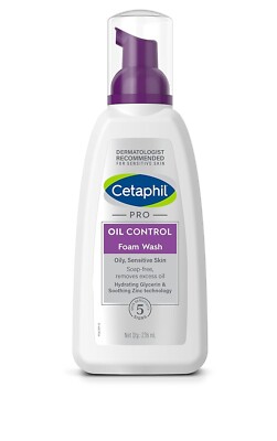 Cetaphil PRO Oil Control Foam Face Wash für zu Akne & fettig neigende Haut 23...