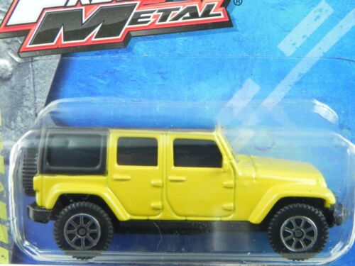 Jeep Wrangler Unlimited 2015 yellow diecast modelcar 15937 Maisto 1:64 - Picture 1 of 4