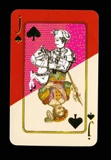 Transformation playing card Christian Lacroix Jack of Spades Q70a