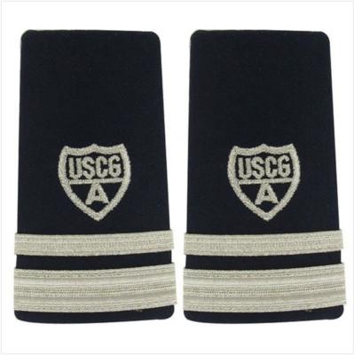 GENUINE U.S. COAST GUARD AUXILIARY SHOULDER BOARD: ENHANCED VICE FLOTILLA COMMAN