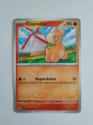 Carte Pokémon - Chamallot 031/197 - Flammes obsidiennes EV03 - Photo 1/2