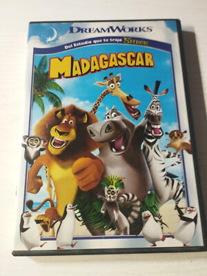 Madagascar Dreamworks - DVD + Extras Español Ingles Region 2 Am