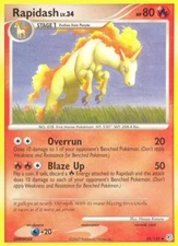 Pokemon Rapidash (59/130) Diamond & Pearl LP