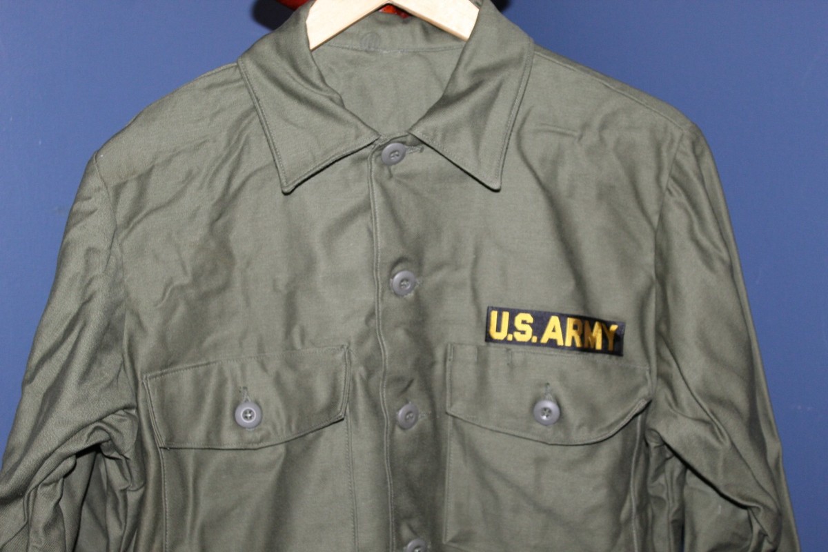 Unused Original Early 1960s Era U.S. Army Soldiers OG-107 Sateen